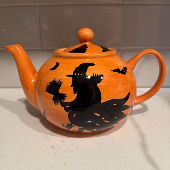 Laurie Gates Collectable Halloween Witch Teapot - Picture 2 of 8